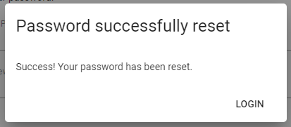 Reset Password